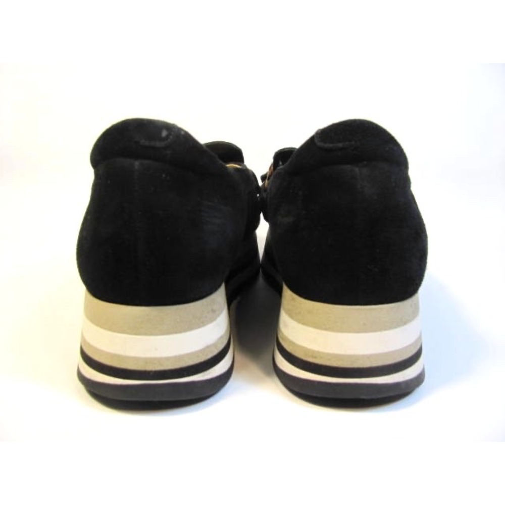 Softwaves Oxford Black Suede Tassel with Chain - Picture 4 of 7